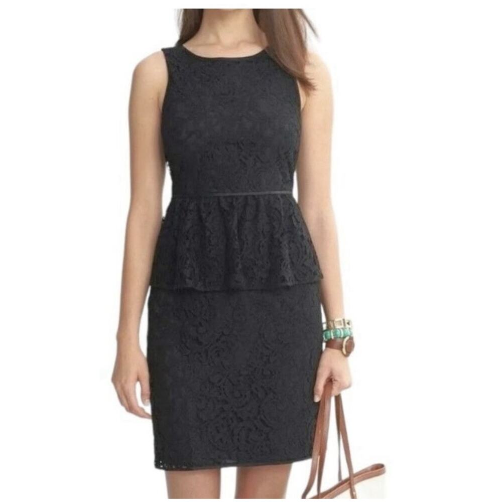 NWT Banana Republic Sleeveless Lace Dress Cocktail Party Wedding Bridal Sz 14